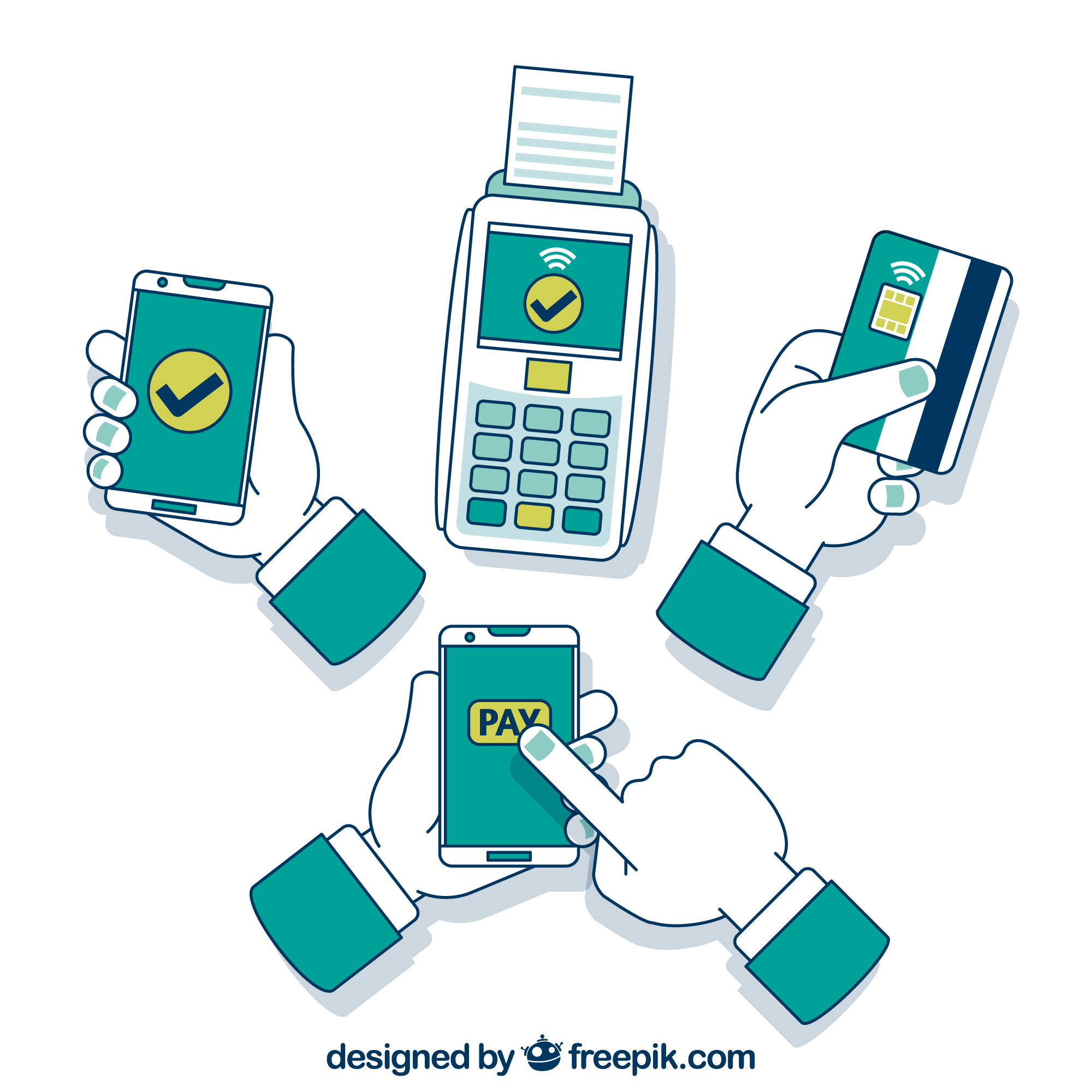 Cliente consultando faturas online